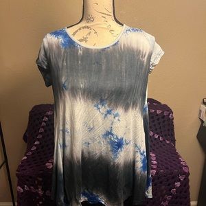 TieDye Shirt, Open Back.